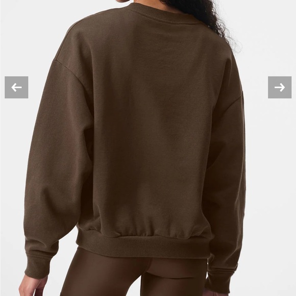 NWT Alo Accolade Crew Neck Pullover - Picture 2 of 5